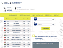 Tablet Screenshot of exchange-office.ro